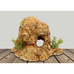 Turtle Hide Cave & Basking Platform - Models DB-022 – Reptiles, Turtles & Snake Hideout