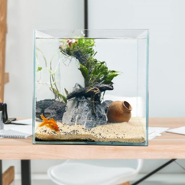Super Clear Aquarium Cube Glass Tank (20-40cm)
