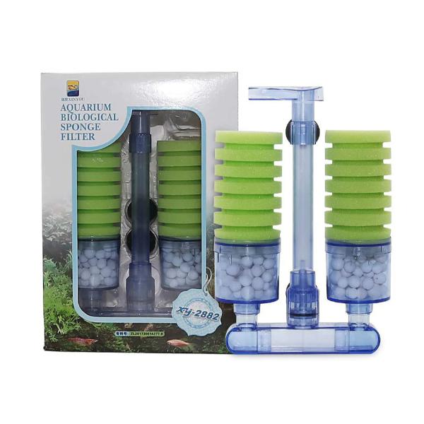Green Biochemical Sponge Filter XY-2882 with Media