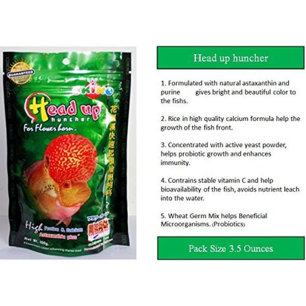 OKIKO Head Up Huncher High Protein & Calcium Floating Pellets
