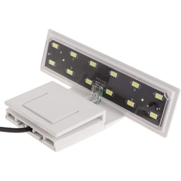 Aquarium Super Slim Clip On LED Clamping Light 220V 5W X3
