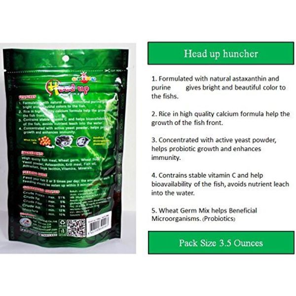 OKIKO Head Up Huncher High Protein & Calcium Floating Pellets