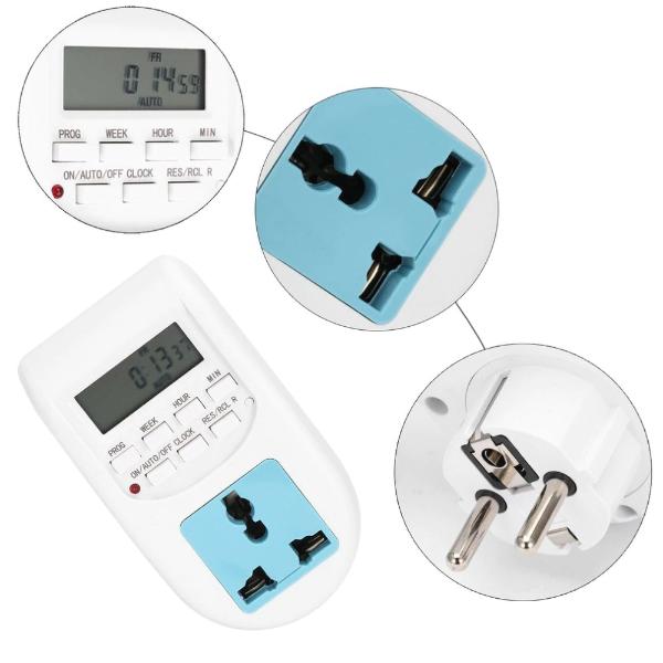 EU Plug Energy Digital Saving Timer