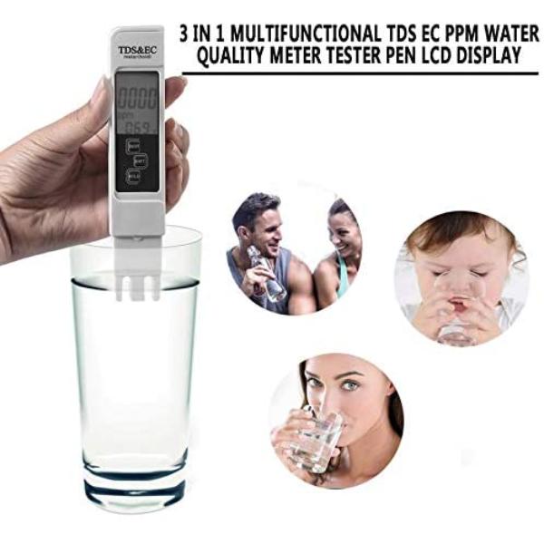 TDS & EC meter White