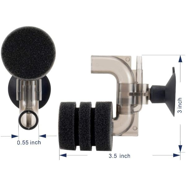 Hygger Super Mini Aquarium Single Sponge Filter HG-908 S-SINGLE