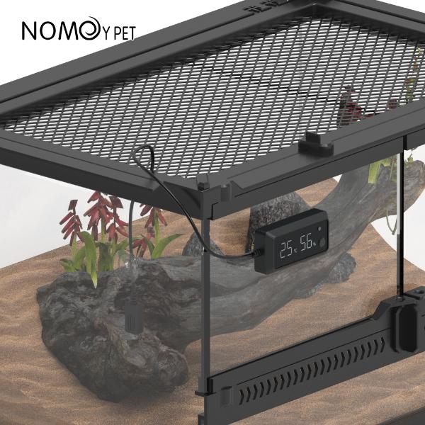 Nomoypet Intelligent Thermo-Hygrometer Control Temperature and Humidity for Reptiles