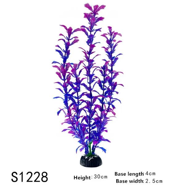 Aquarium Artificial Grass Decoration 10Pcs