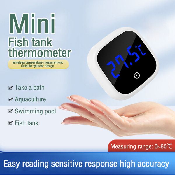 Fish Tank Thermometer High Precision LED Digital Display