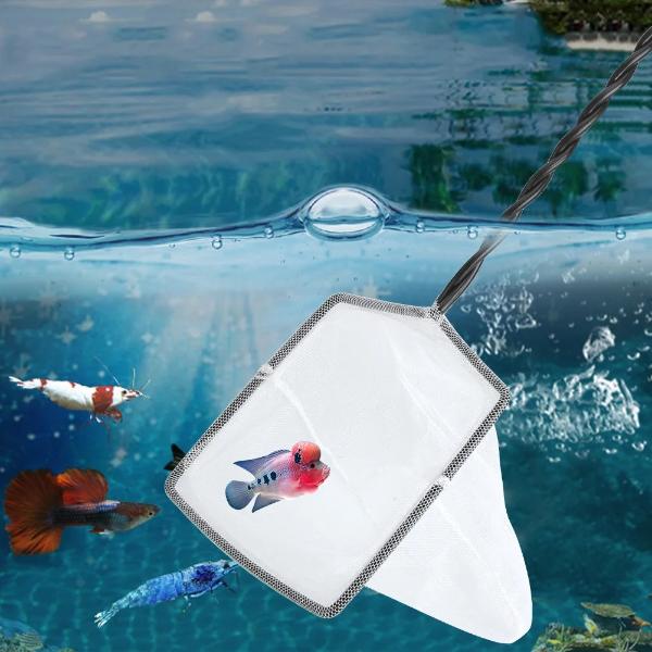 Aquarium Fish Net Black Maintenance Tool with High Quality
