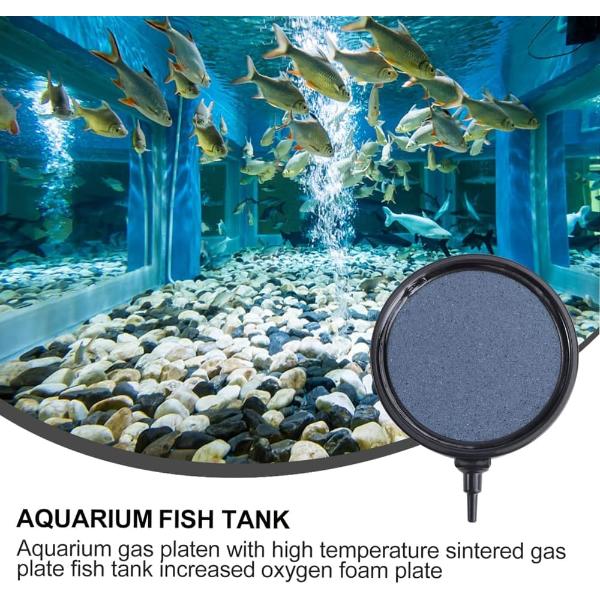 Aquarium Round Air Stone Disc Bubble Diffuser (2 Sizes)