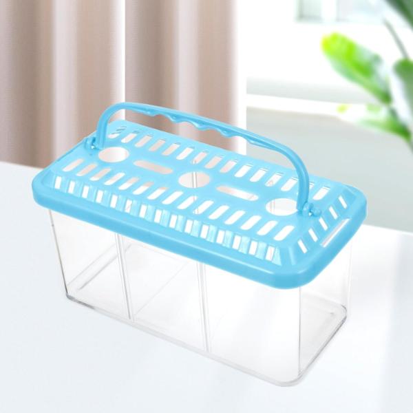3 in 1 Betta Box Isolated Breeding Box (18.5 x 9.5 x 9cm)