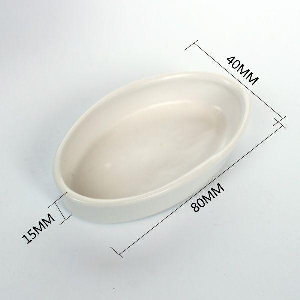 NOMOYPET Ceramic Reptile Food Water Bowl