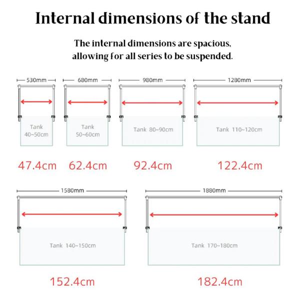 Week Aqua Arch Stand DJ-L-60cm/90cm/120cm