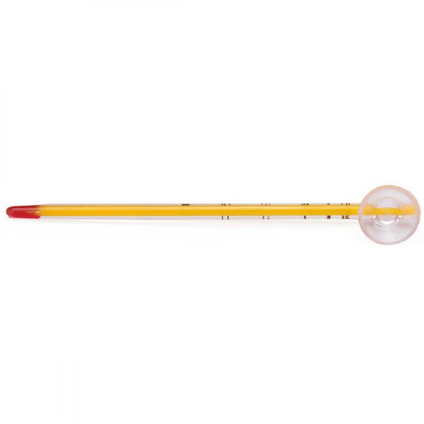 Aquarium Thermometer Long Yellow