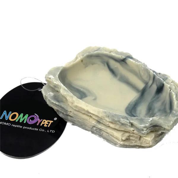 Reptile Natural Bowl For Amphibians Reptile Tortoise Snake Lizard Gecko Spider Frog 9 X 7 X 2.5cm
