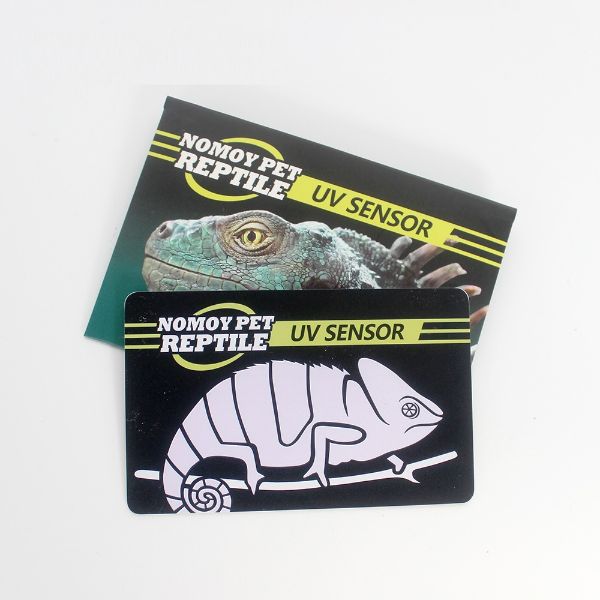 NOMOYPET Living in Nature New UV Test Card Sensor for Reptile