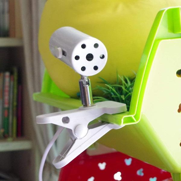 Lamp Holder Stand Lights Bulbs Heat for Reptiles Tanks, Turtle Adjustable and Rotates Black and White