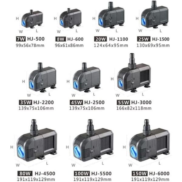 SUNSUN Submersible Pump HJ Series (4 Models)