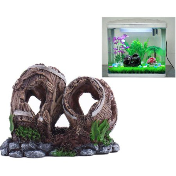 Aquarium Resin Bucket Decoration 13.5 x 5.8 x 10CM