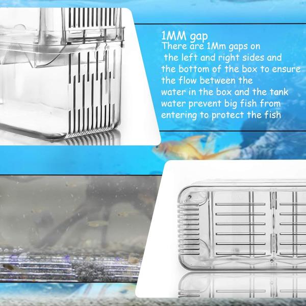 Multi-Functional Isolation Breeding Incubator Box 18x8.5x15cm