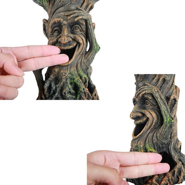 Smiley Tree Man Aquarium Decoration for Fish Hiding