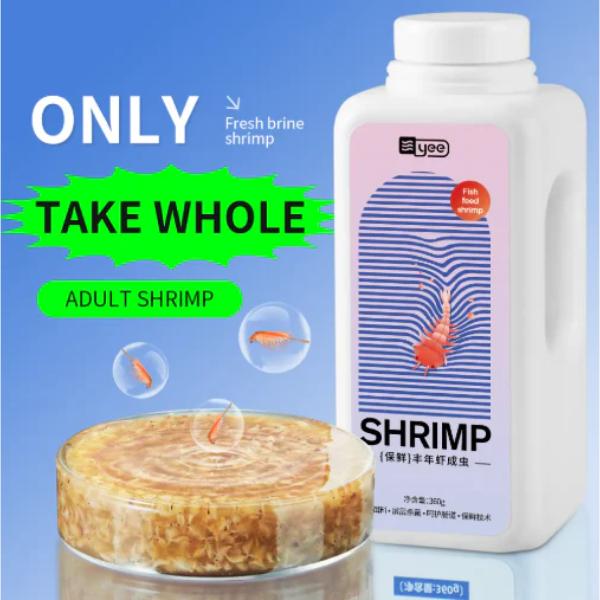 Fresh brine shrimp adult 360g New