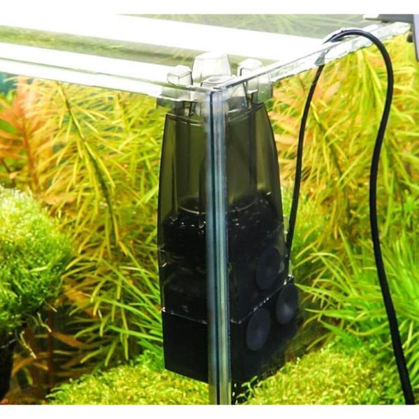 Atman MK-230 black self suctlon good function electric surface skimmer filter for aquarium