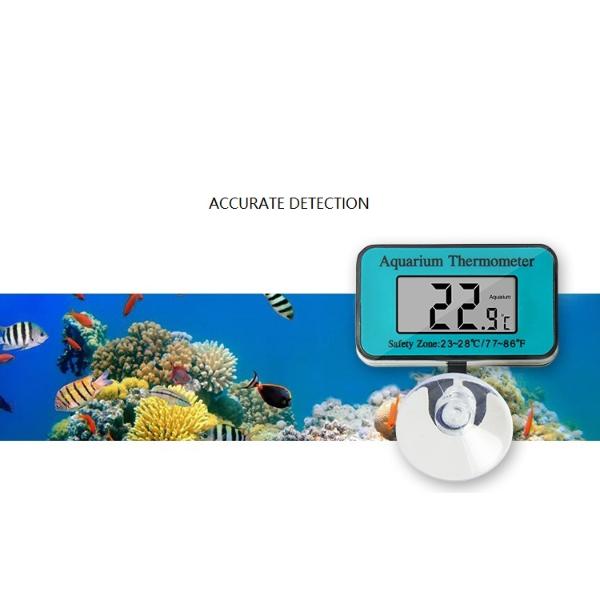 Blue Digital Aquarium Thermometer