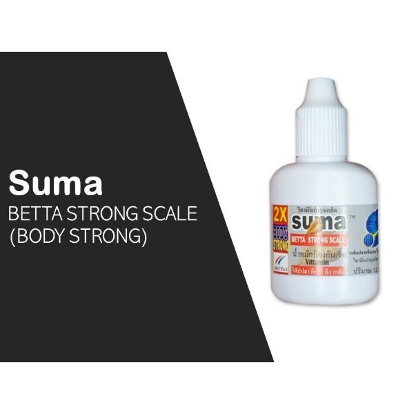 SUMA Betta Strong Scale Supplement for Betta Body Strong 12 ML