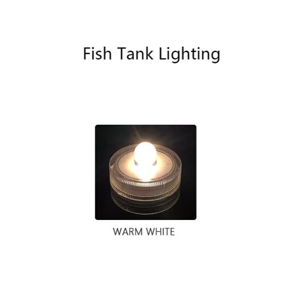 Aquarium Fish Tank Mini White Color Lighting LED