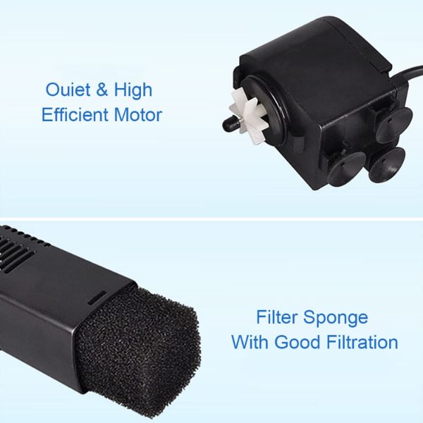 Sobo Aquarium Internal Filter WP-850F and WP-950F