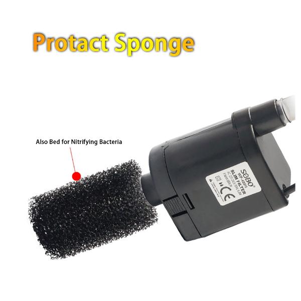 SOBO Hang On Filter WP-408H 6W 600L/hr
