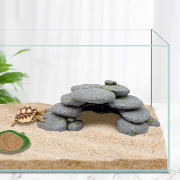 Simulation Cobblestone Reptile and Aquarium Hideout Cave