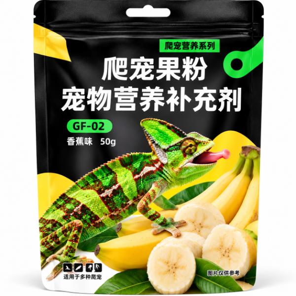 Gecko Food GF-02 – Banana Flavor – 50g