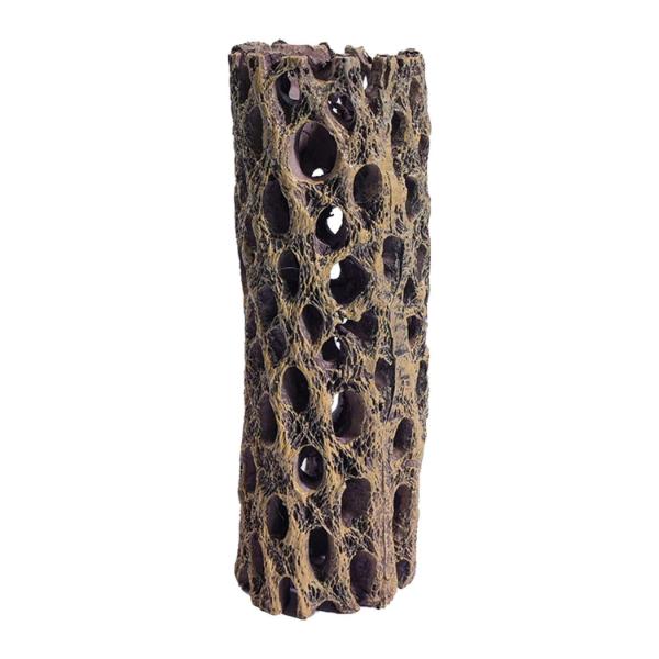 Fish Shrimp Wood Decor Shelter Resin for Pets Hide Aquarium