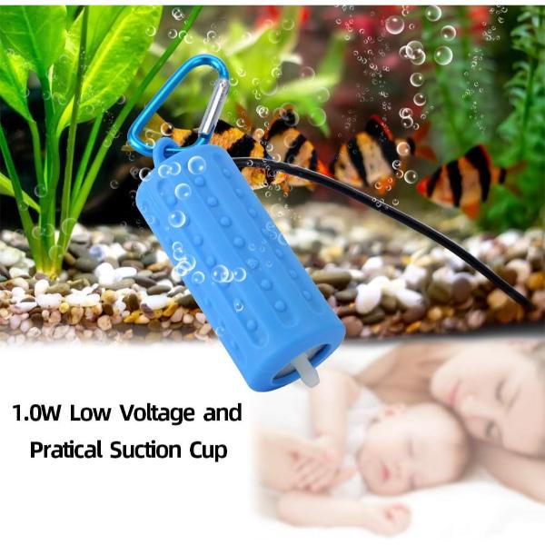 Portable Mini USB Aquarium Fish Tank Oxygen Air Pump