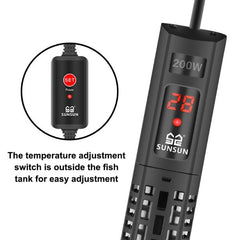 SUNSUN Automatic Thermostat Digital Heater Heating Rod 5 Types
