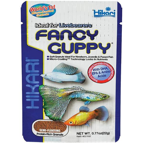 Hikari Fancy Guppy Specialized Food for Livebearers Fish Food 22g (0.7oz)
