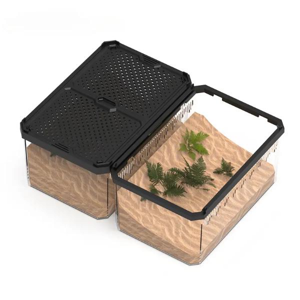 Nomoypet Magnetic Middle Sliding LID Feeding Box