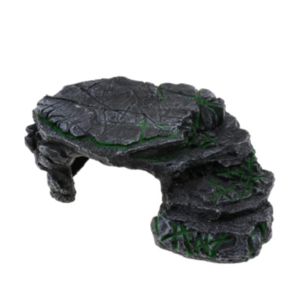 Turtle Platform Tortoise Water Rock Fish Tank Turtle Resting Basking Platform for Amphibian