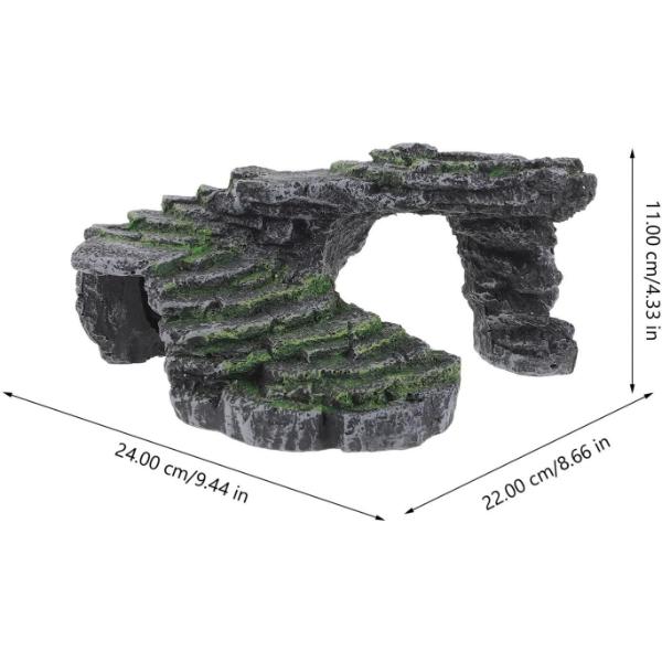 Turtle Stand with Hide Basking Platform