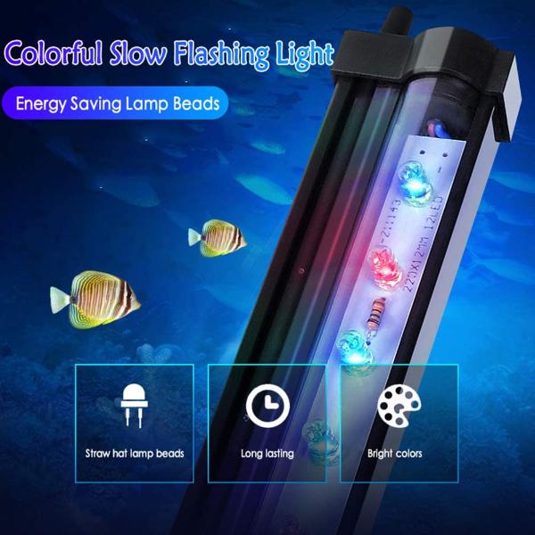 Dimma Multi LED Aquarium Light IP68 Waterproof Fish Tank Light Multi-Color & Dimma ...