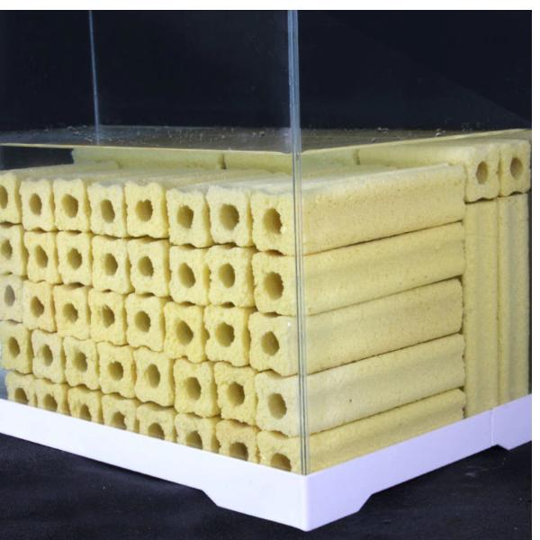 Long Yellow Bio Blocks Filter Media