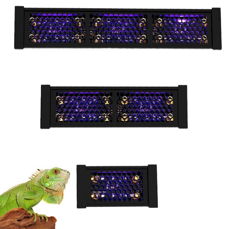 Nomoy Controllable 3-Color Modes Reptile LED UVA+UVB Lamp Terrarium Lamp 10.0 Turtle Lizard Snake Light