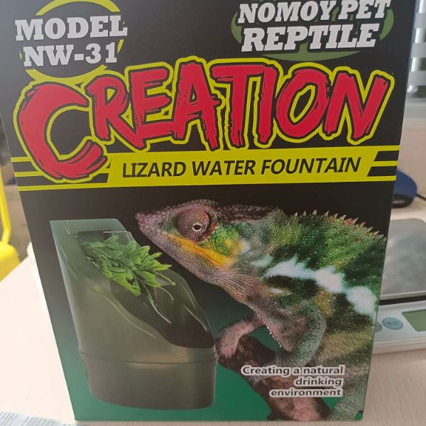 Reptile Chameleon Cantina Drinking Fountain Water dripper for Amphibians Insects Lizard Turtle Snake Spider Frog Gecko
