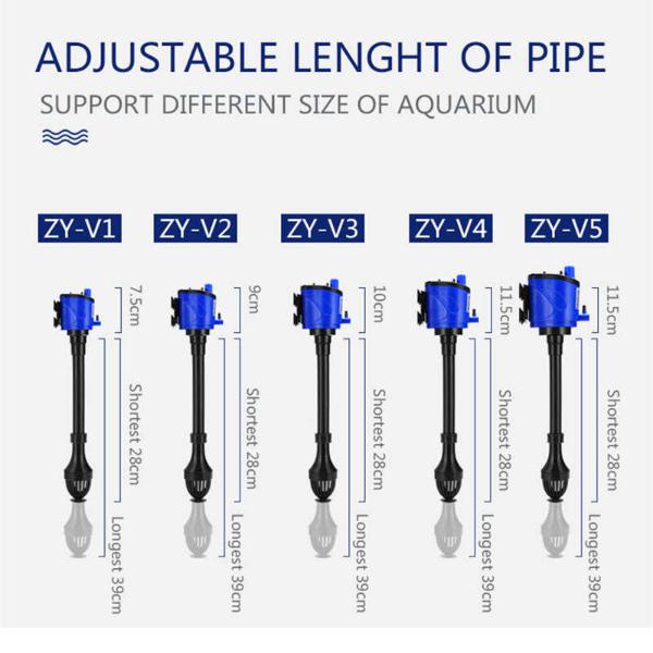 Submersible Aquarium Top Filter 12W 1000 l/hr