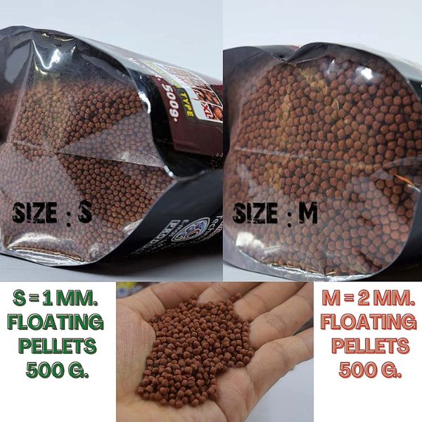 OKIKO Head Up Huncher High Protein & Calcium Floating Pellets