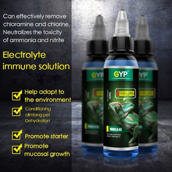 Electrolyte Immunity Liquid Reptiles 60ML