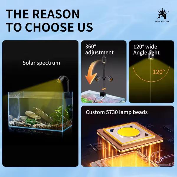 B&K Aquarium USB Spotlight with Controller Option 4W