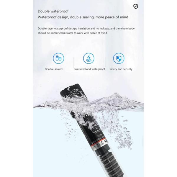 Aquarium Mini Tank Heater Submersible Automatic